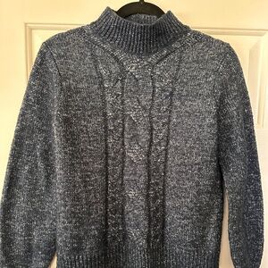 Banana Republic blue knit sweater